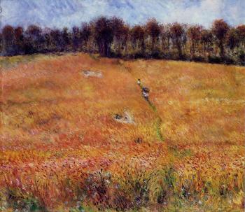 皮埃爾 奧古斯特 雷諾阿 Path through the High Grass 皮埃爾 奧古斯特 雷諾阿 Path through the High Grass
